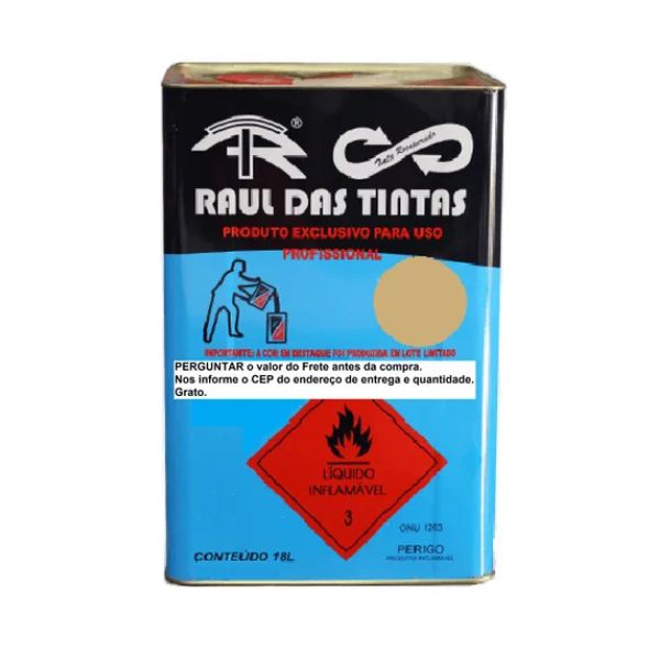 PALHA TINTA ESMALTE RECUPERADA RAUL 18 L.