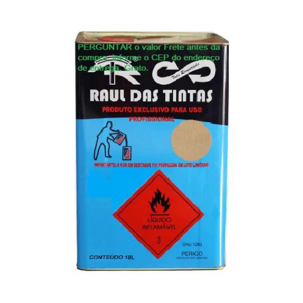 CAMURÇA TINTA ESMALTE RECUPERADA RAUL 18 L.