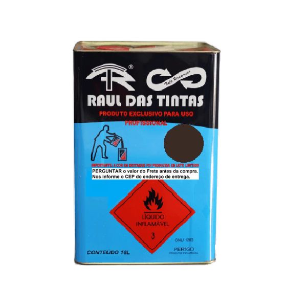MARROM TABACO TINTA ESMALTE RECUPERADA RAUL 18 L.