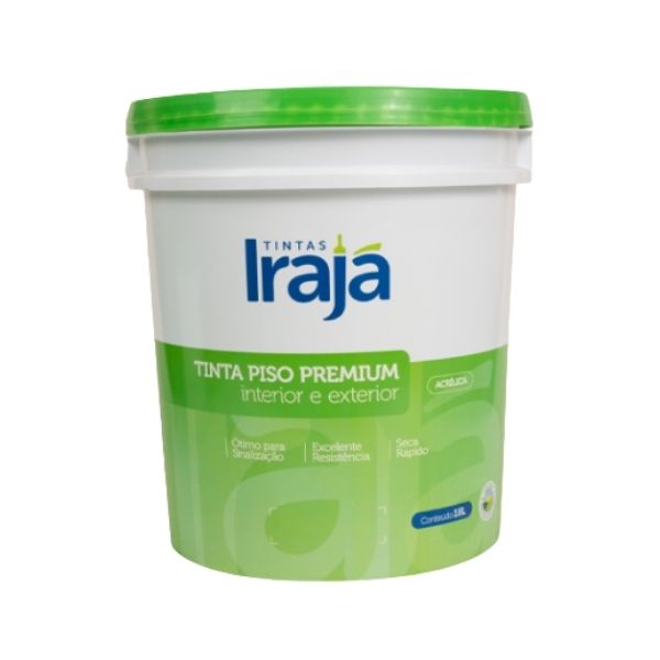 TINTA PISO PREMIUM IRAJA 18 L. ( VARIAS CORES )